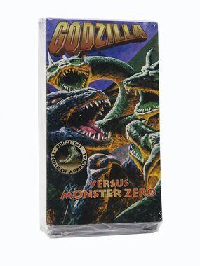 Godzilla vs Monster Zero VHS Sealed Simitar TOHO 1966 Classic Kaiju Sci-Fi Movie